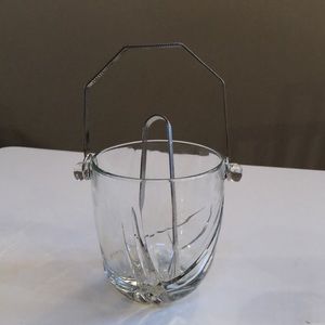 ⭐️Host Pick⭐️- Glass Ice Bucket - Vintage